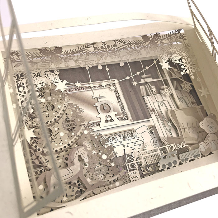 3d karácsonyi képeslap